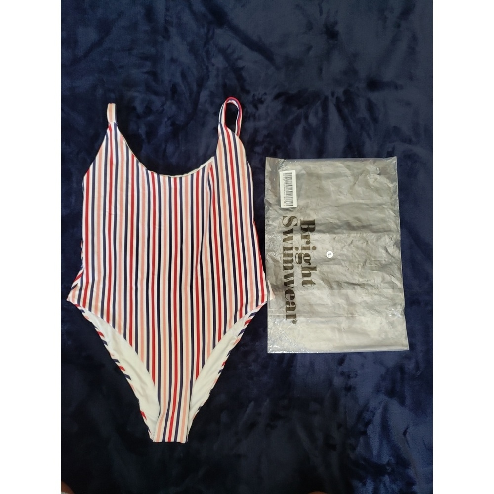 1pc High Waisted Swimsuit